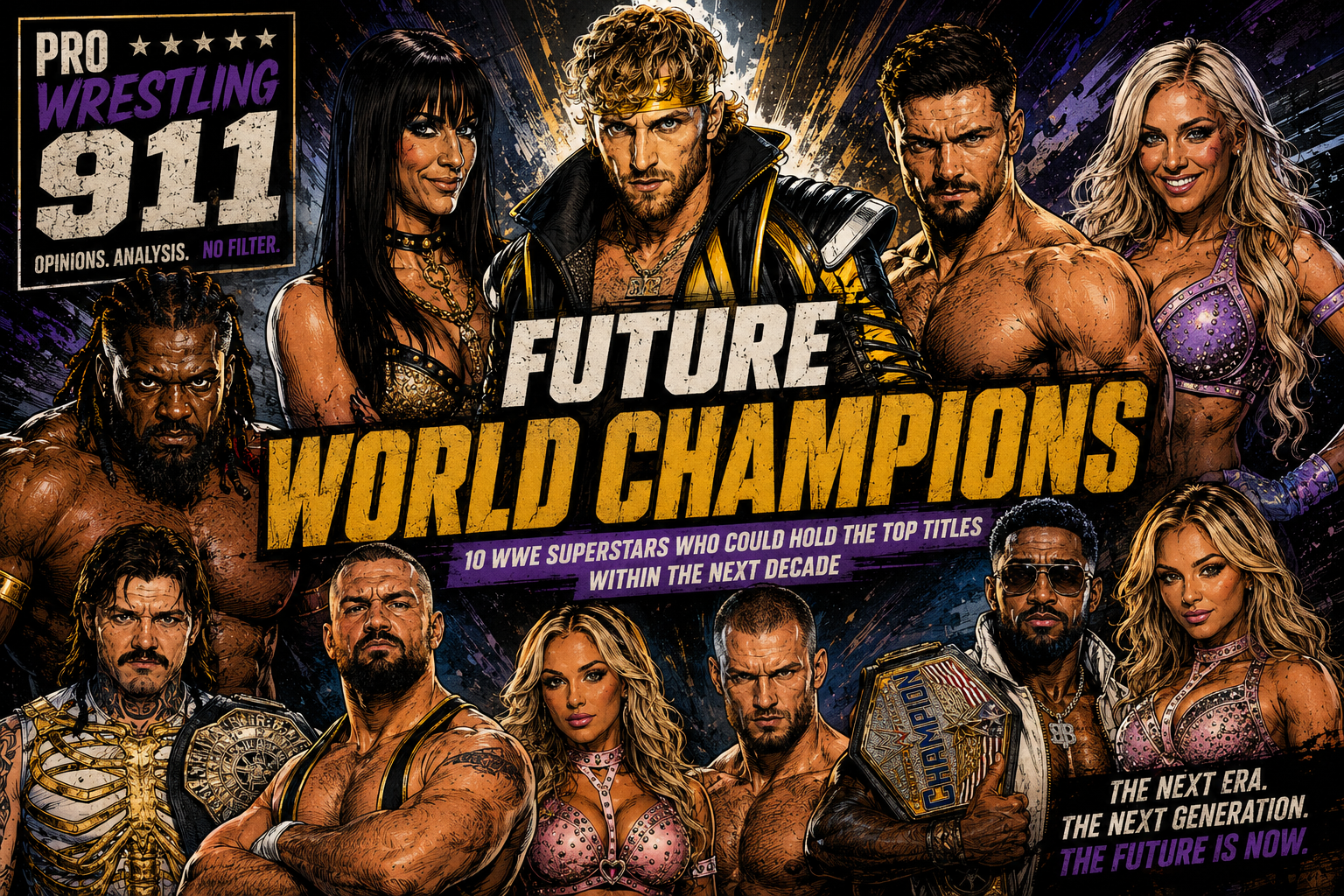 Future World Champions: 10 Wrestlers Who Could Hold WWE's Top Titles Within the Next Decade
