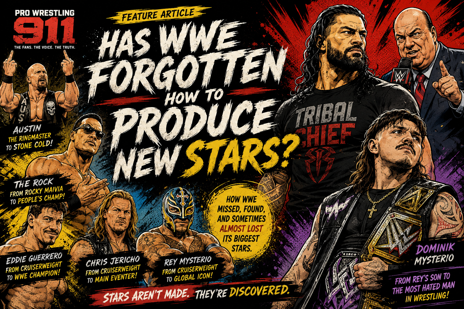 Has WWE Forgotten How to Make New Stars?