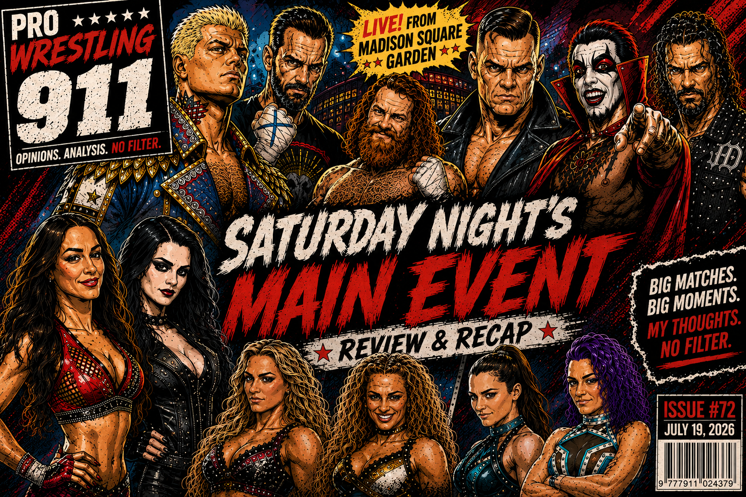 Saturday Night’s Main Event Had Good Wrestling…But WWE Still Can’t Get Out of Its Own Way