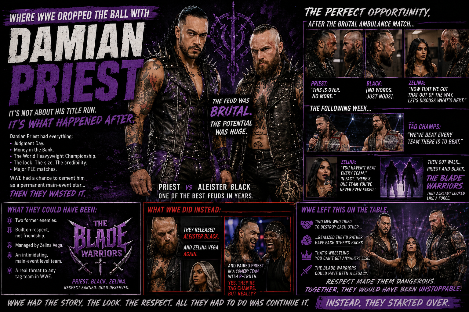 Where WWE Dropped the Ball With Damien Priest